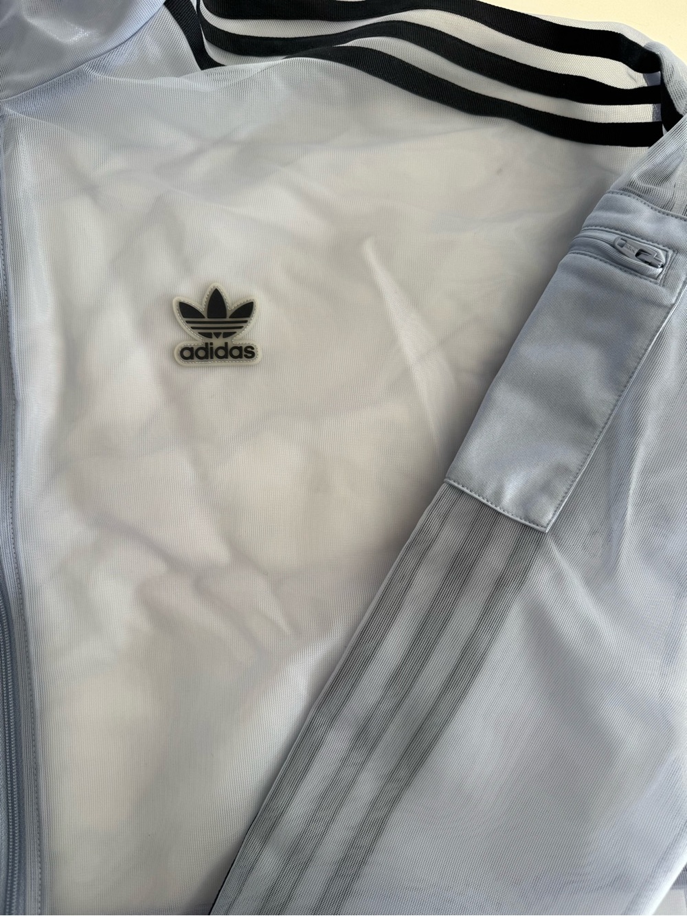 RARE NWOT Adidas originals mesh track jacket sz M - Picture 8 of 16